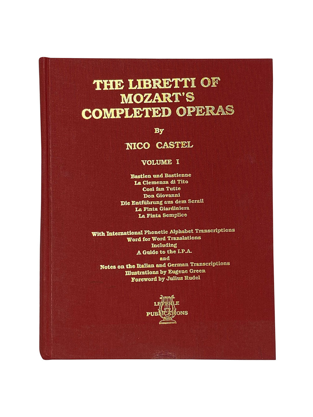 Mozart Opera Libretti Volume 1 – Leyerle Publications